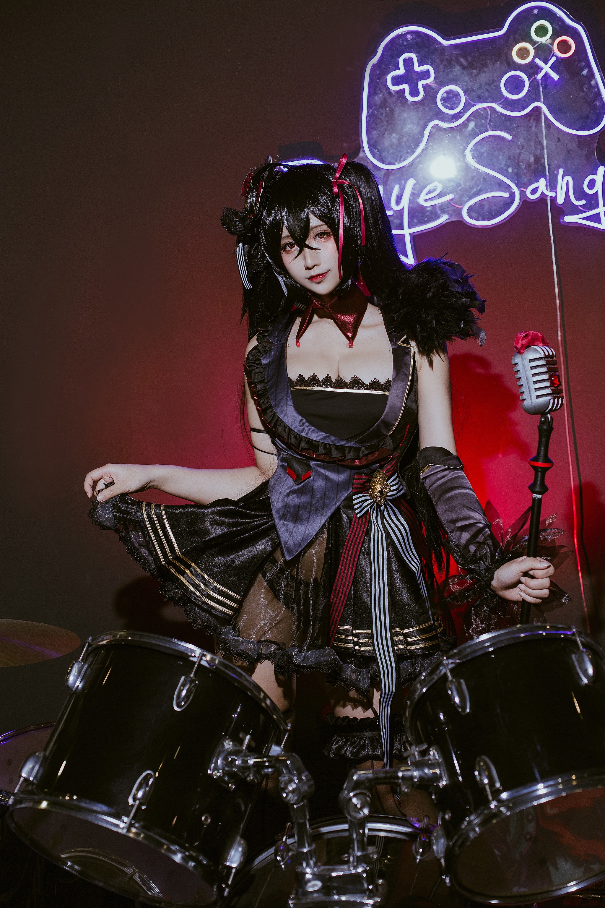 九曲Jean –  NO.053 大凤打歌服 [30P]-XikXak